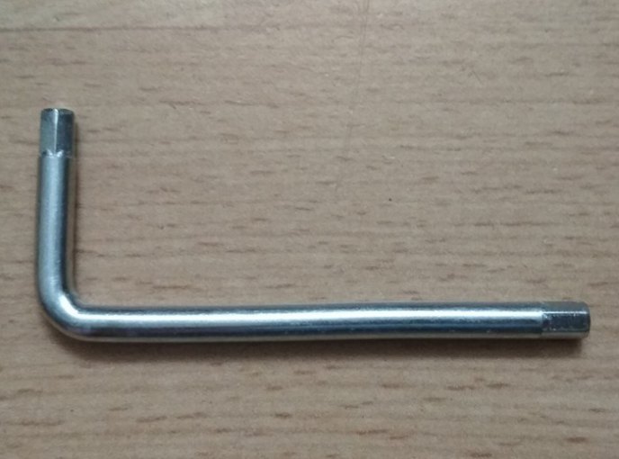 Ключ 4 мм. под шестигранник