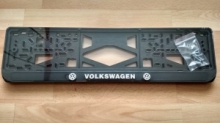 Номерная рамка VOLKSWAGEN рельеф VW