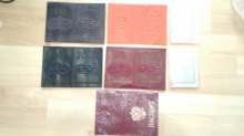 Обложка кожаная, Документы водителя и паспорт